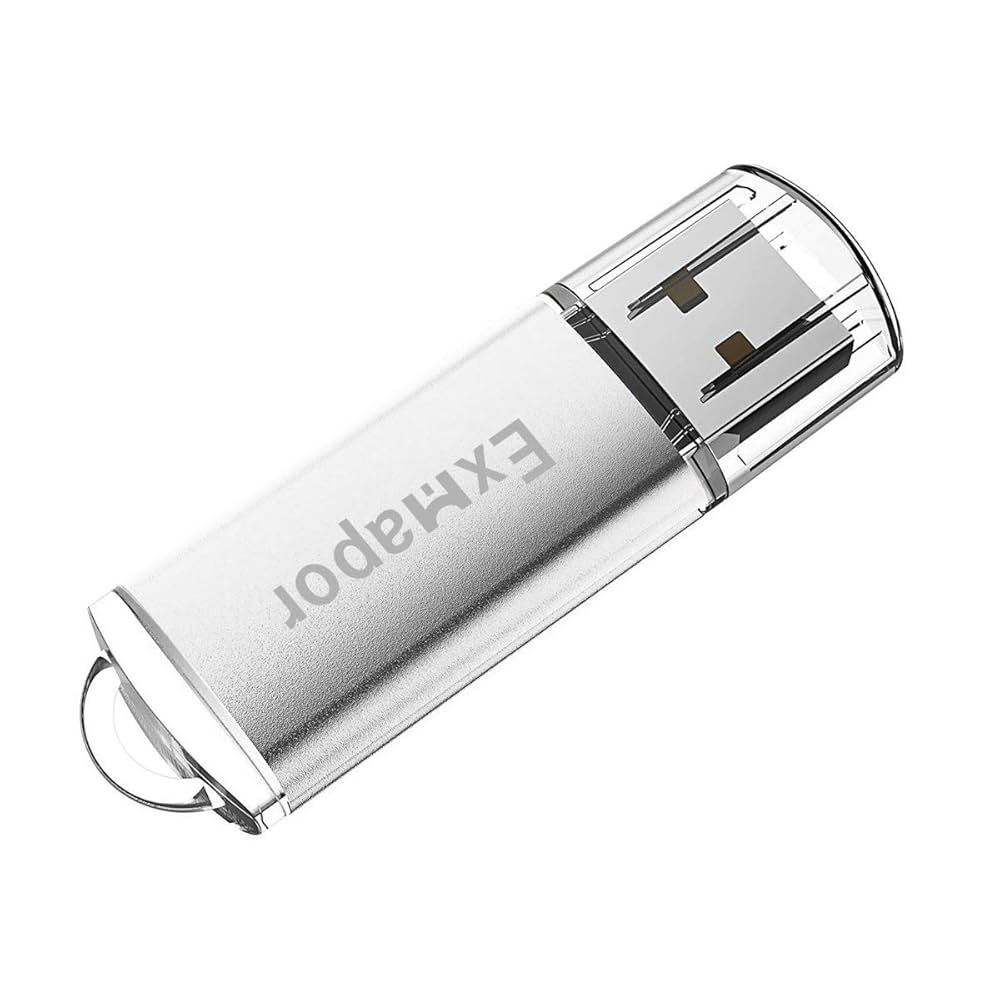 Exmapor 10個セット USBメモリ 2GB キャップ式 USBメモリースティック USB2.0対応 黒 Exmapor 10個セット USBメモリ 2GB キャップ式 USB